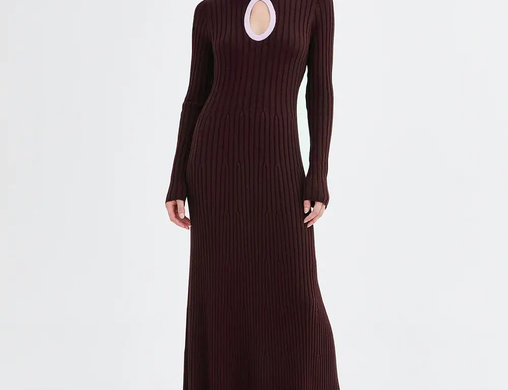 Jillian Boustred Imperfect Joni Knit Dress – Faded (M) 2