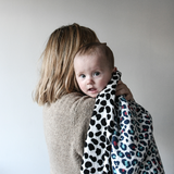 Etta Loves ANIMAL PRINT MUSLIN BLANKET - Reversible Newborn to 4 Months / 5+ Months 1