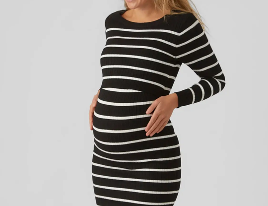 Mamalicious High Neck Nursing Dress 1