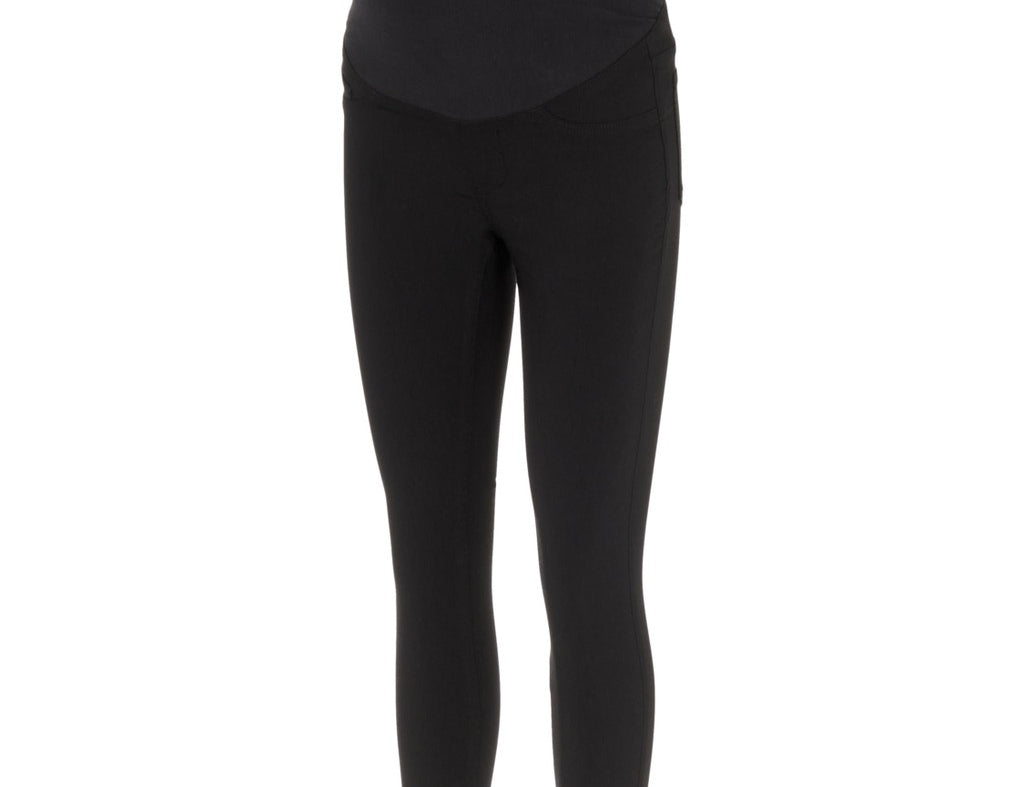 Mamalicious Lucy Black Slim Pant 2
