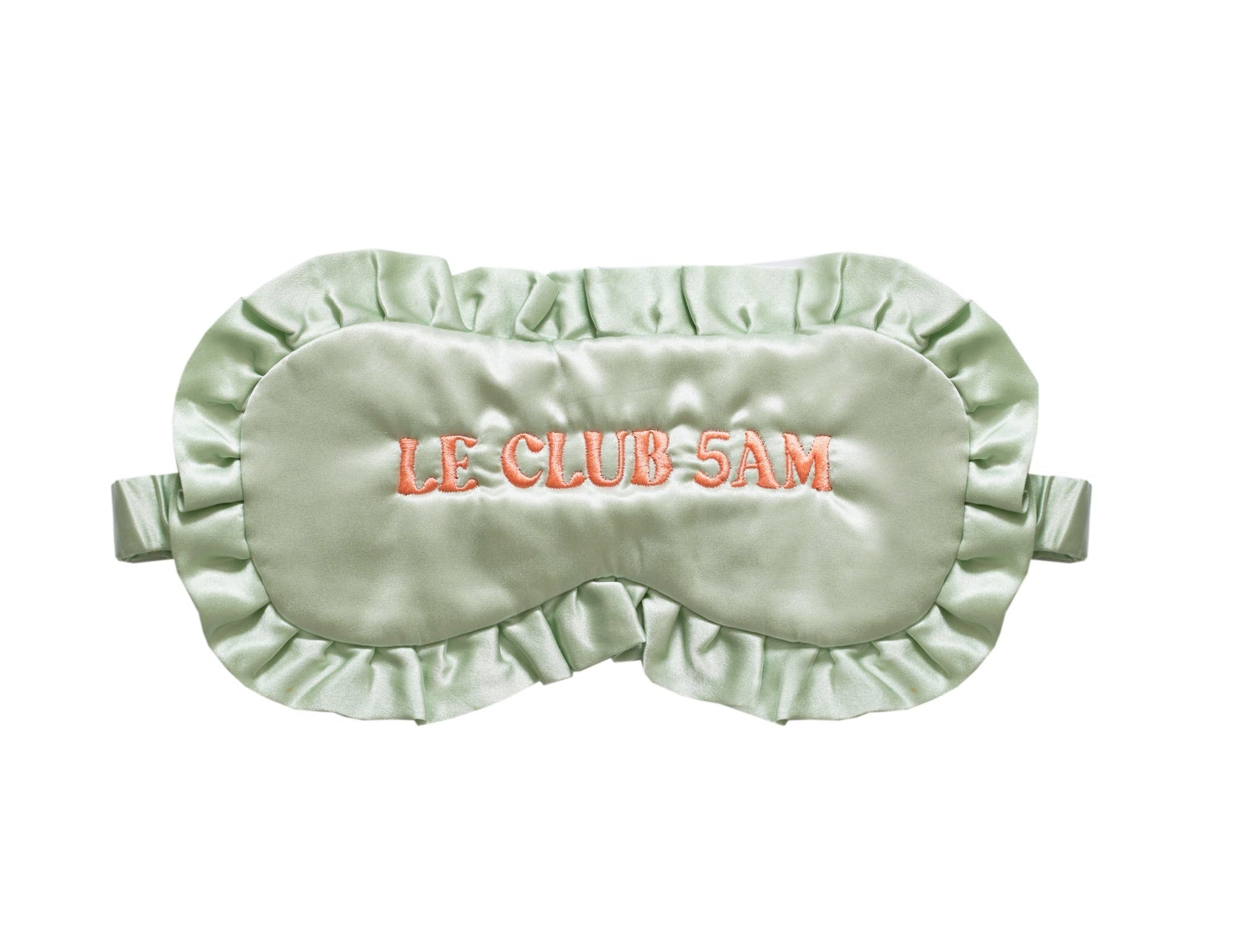 Mamacita collective Sienna Silk Eye Mask in Sage 1