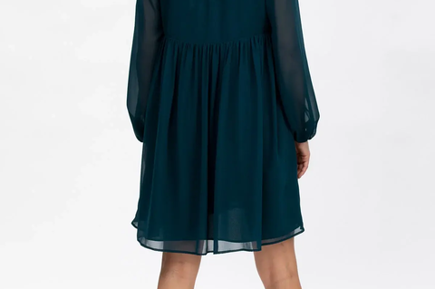 Pietro Brunelli Maternity Nova Green Maternity and Nursing Dress in Chiffon 3