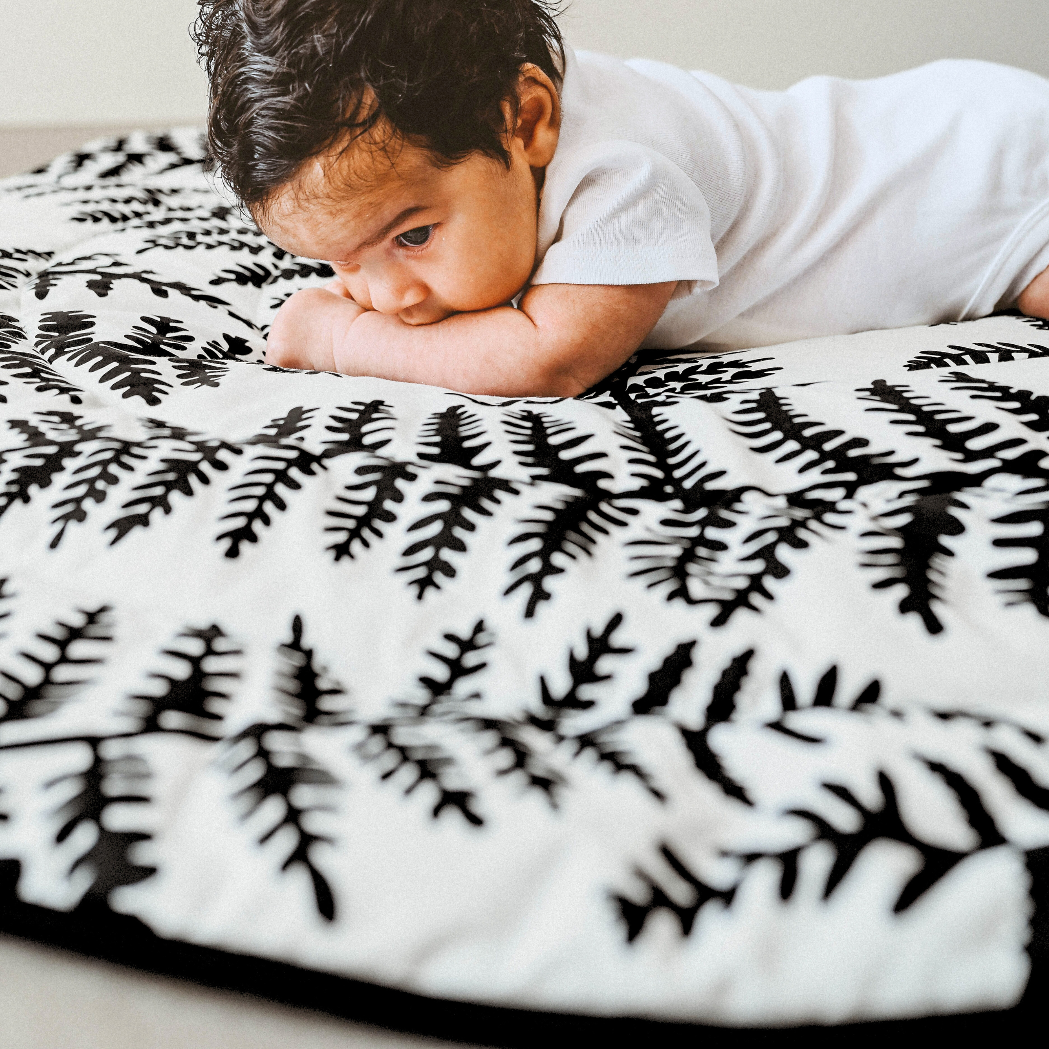 Etta Loves PLANT PRINT PLAYMAT- Reversible Newborn to 4 Months and 5+ Months 1