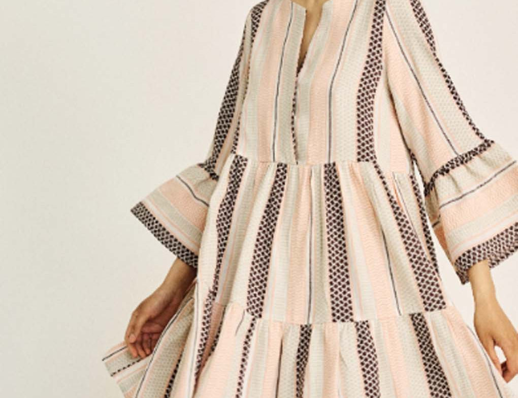 Summery Copenhagen Eliza Dress Emberglow 1