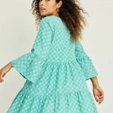 Summery Copenhagen Eliza Dress Vivid Green 1