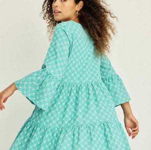 Summery Copenhagen Eliza Dress Vivid Green 1