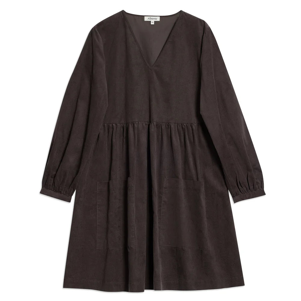 Albaray Short Cord Pocket Dress 7