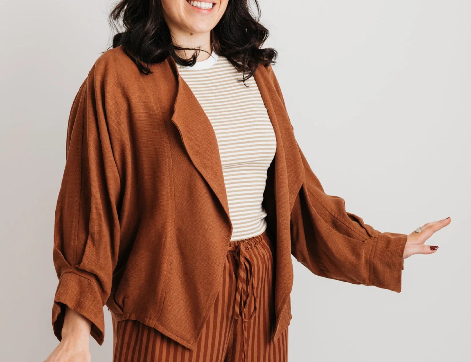 JOURNY The Stella Jacket - Mocha 1
