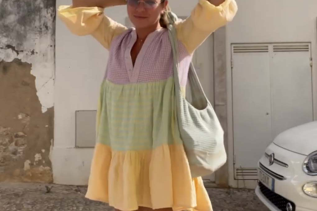 Summery Copenhagen Kenya Dress Smokey Grape 1