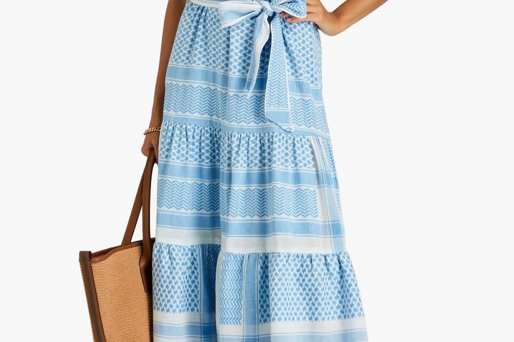 Summery Copenhagen Rose Dress Whisper White/Provence 1