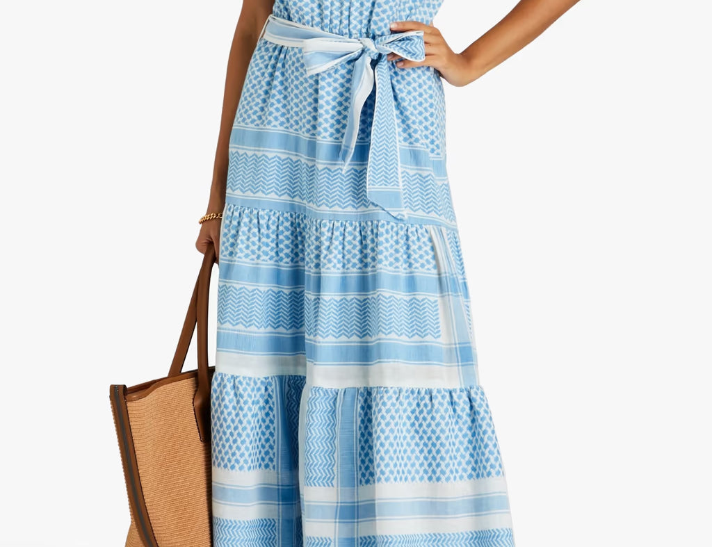 Summery Copenhagen Rose Dress Whisper White/Provence 1