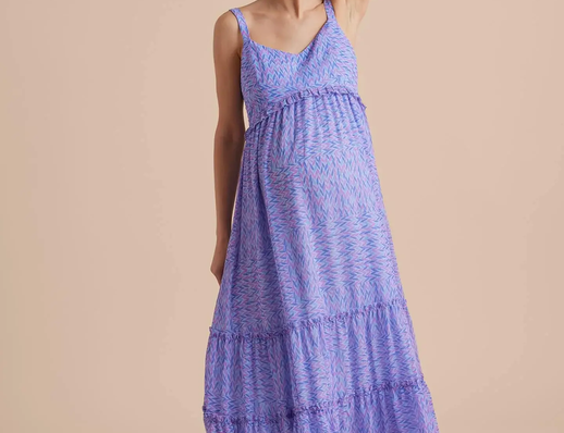 Hatch Tiered Ruffle Maxi Dress 2