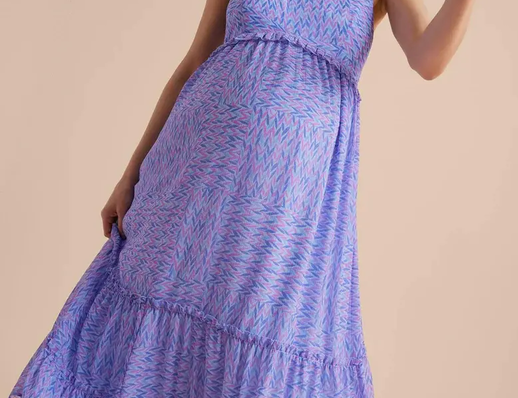 Hatch Tiered Ruffle Maxi Dress 1