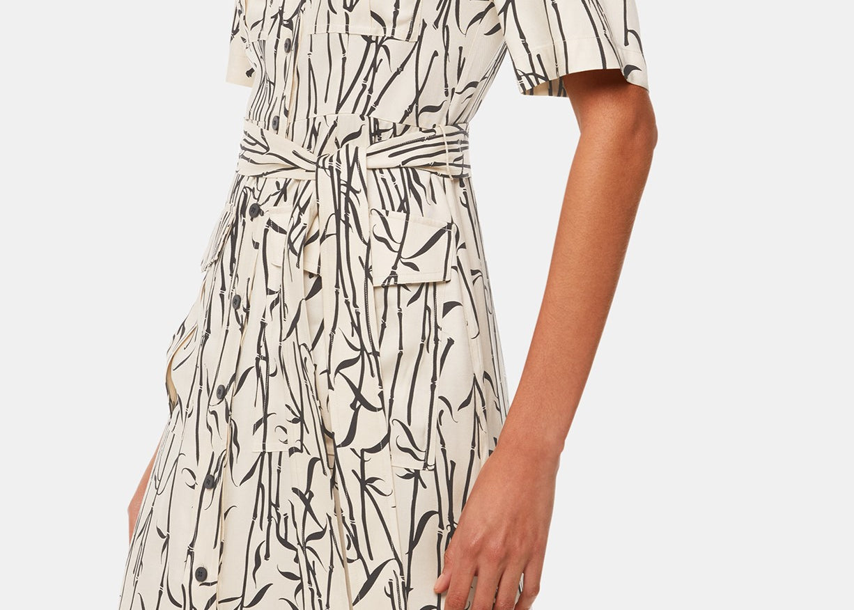 Whistles Bamboo Shoots Fontella Dress 3