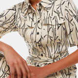 Whistles Bamboo Shoots Fontella Dress 4