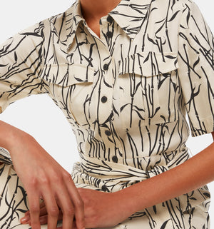Whistles Bamboo Shoots Fontella Dress 4