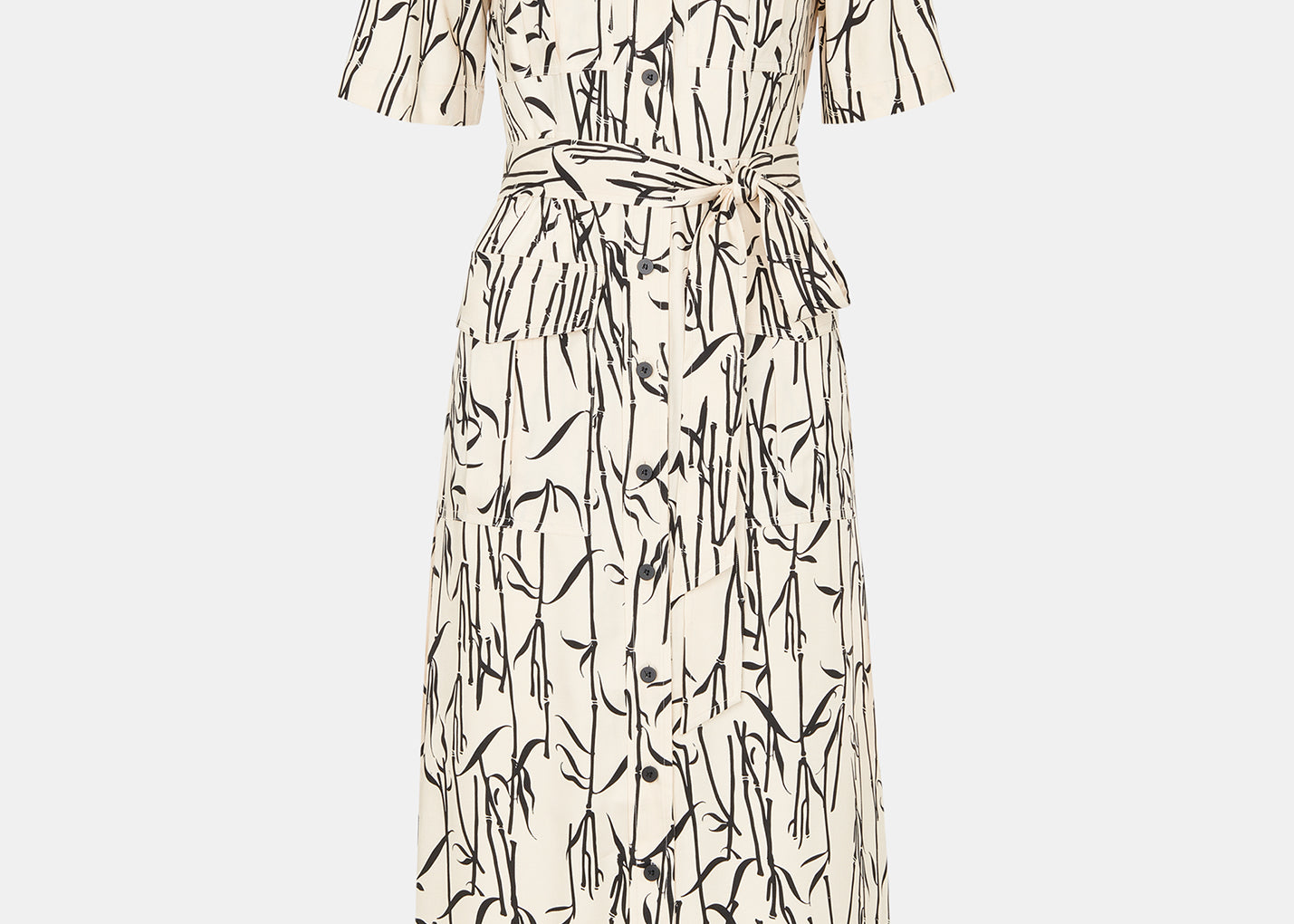 Whistles Bamboo Shoots Fontella Dress 5