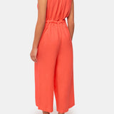 Whistles Bella Linen Wrap Jumpsuit 2