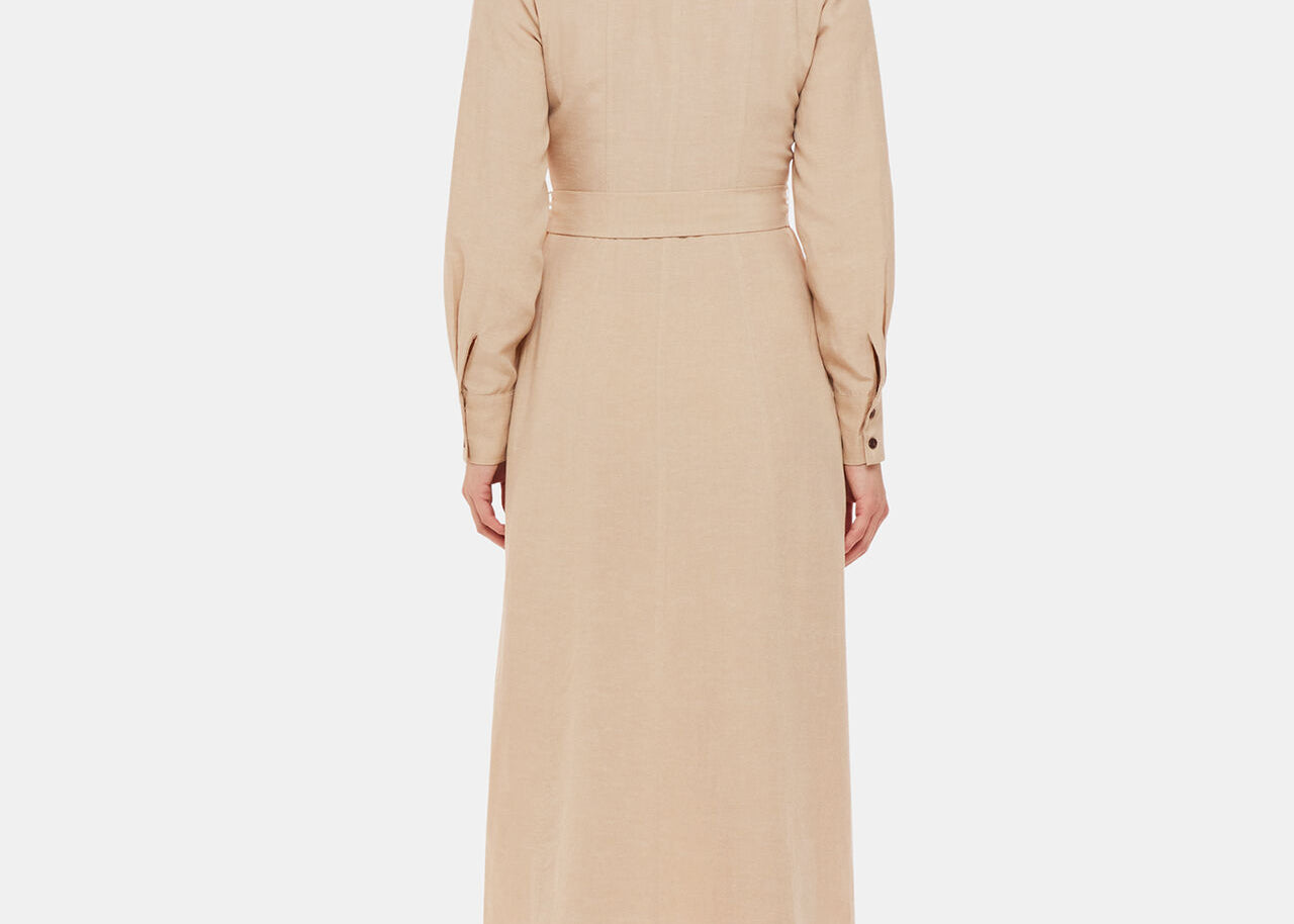 Whistles Imperfect Estella Shirt Dress – Dirty (M) 2