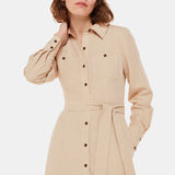 Whistles Imperfect Estella Shirt Dress – Dirty (M) 5