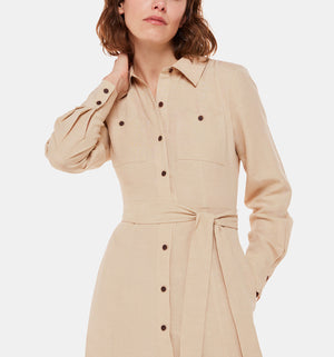 Whistles Imperfect Estella Shirt Dress – Dirty (M) 5
