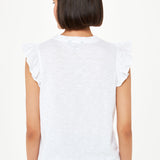 Whistles Frill Cap Sleeve T-Shirt 2