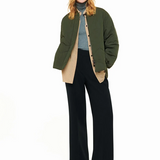 Whistles Ida Short Quilted Coat 1