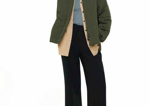 Whistles Ida Short Quilted Coat 1