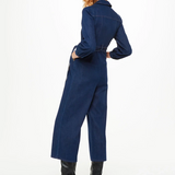 Whistles Joni Denim Belted Jumpsuit 2