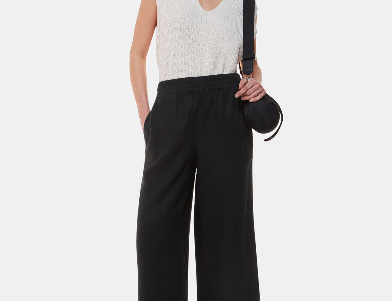 Whistles Linen Pocket Trouser 1