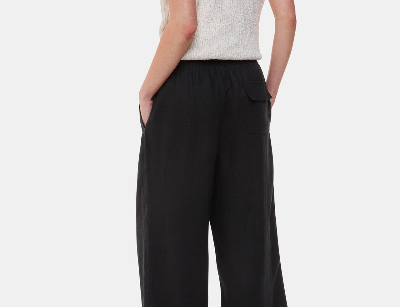 Whistles Linen Pocket Trouser 2