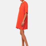 Whistles Melanie Dress Red 1