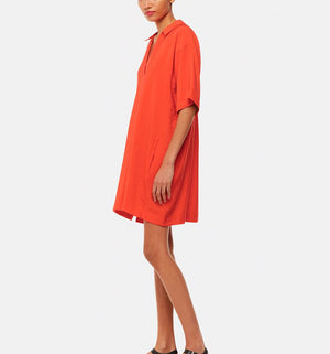 Whistles Melanie Dress Red 1