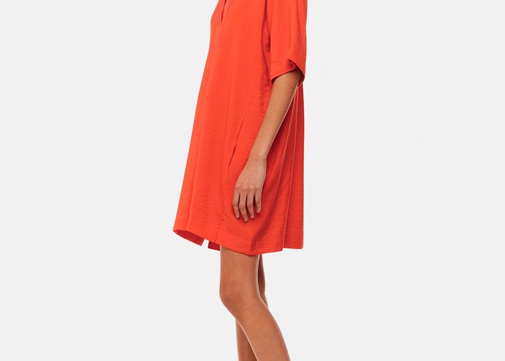 Whistles Melanie Dress Red 1