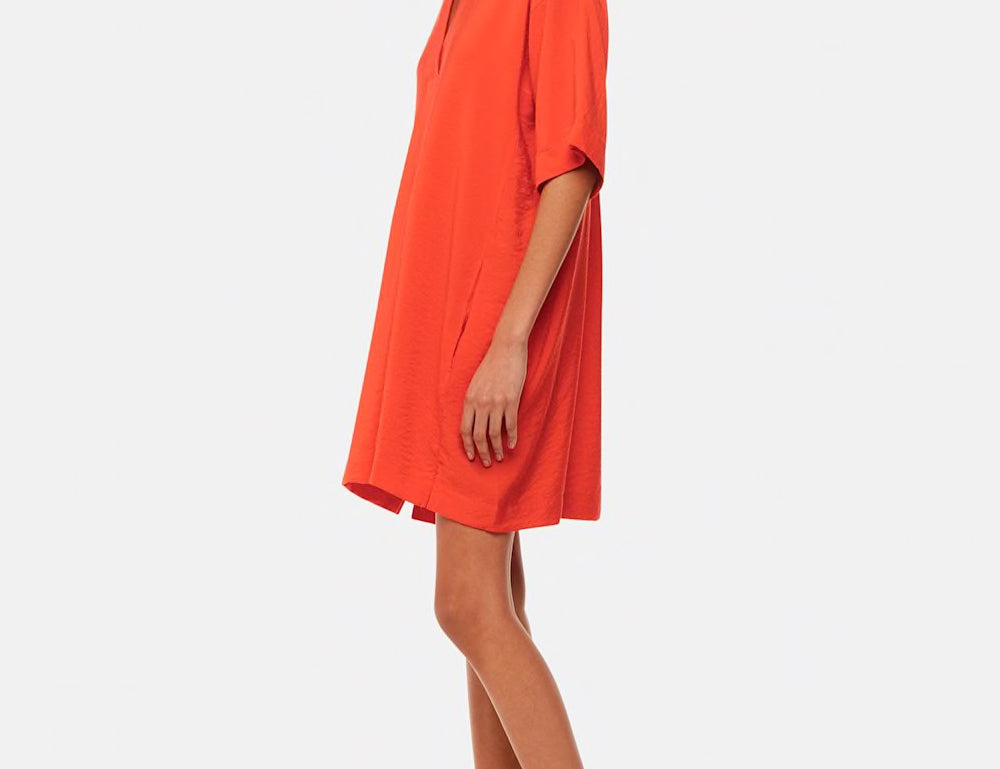 Whistles Melanie Dress Red 1