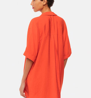 Whistles Melanie Dress Red 2