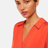 Whistles Melanie Dress Red 3