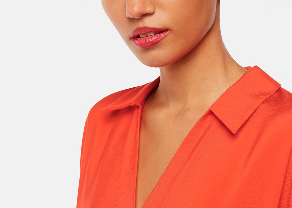 Whistles Melanie Dress Red 3