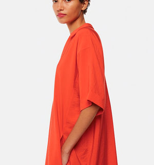 Whistles Melanie Dress Red 5
