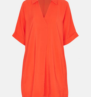 Whistles Melanie Dress Red 6
