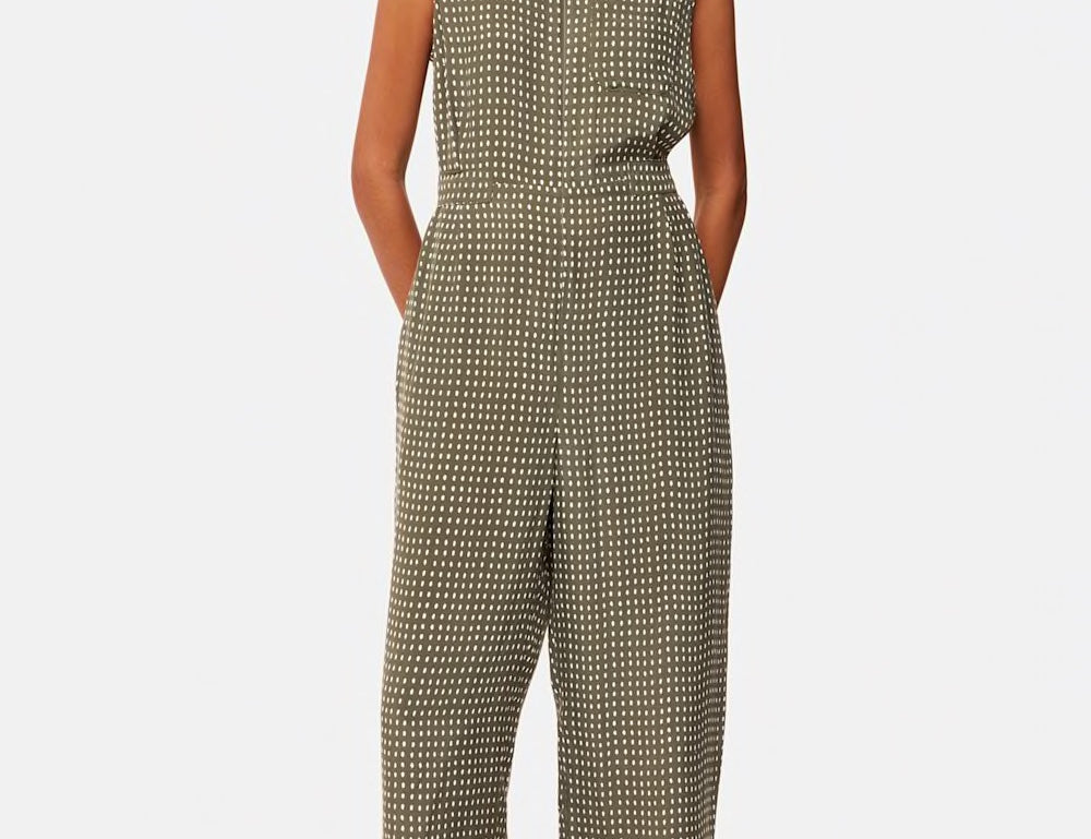 Whistles Oval Spot Josie Jumpsuit 1