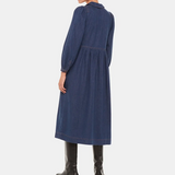Whistles Rina Trapeze Dress Denim 2