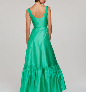 Whistles Taffeta Silk Blend Maxi Dress 5