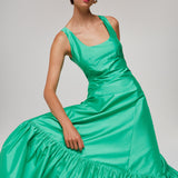Whistles Taffeta Silk Blend Maxi Dress 2