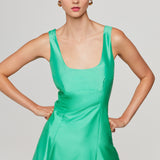 Whistles Taffeta Silk Blend Maxi Dress 6