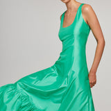 Whistles Taffeta Silk Blend Maxi Dress 7