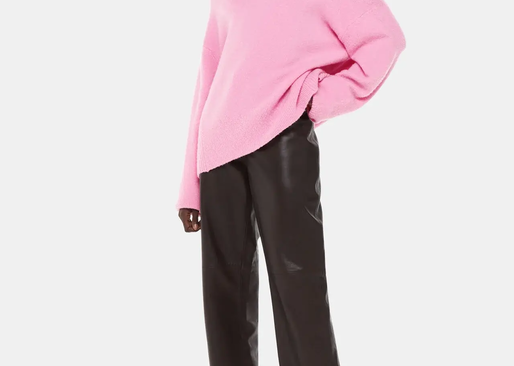 Whistles Textured Boyfriend Crew Neck 1