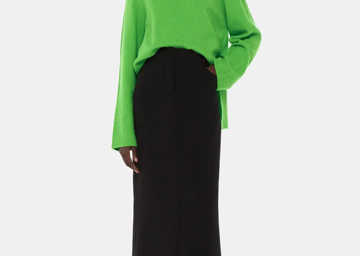 Whistles Textured Rib Detail Roll Neck 2