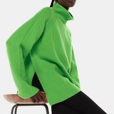 Whistles Textured Rib Detail Roll Neck 1