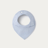 Bibby Kids Blue Seersucker Bandana 1